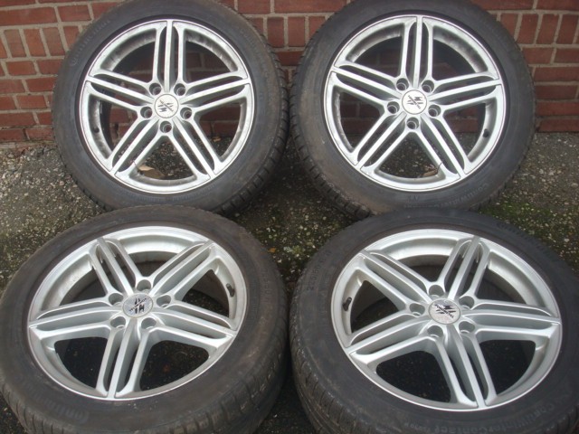 17’’Inch Audi RS6 Velgen+Banden Steek 5x112