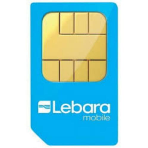 (06 16 70 70 16) Lebara Simkaart (15 Euros Beltegoed50 MB)