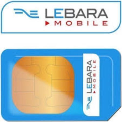 (06 16 70 70 16) Simkaart Lebara (15 Euros Beltegoed50 MB)