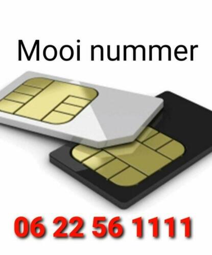 06 22 56 1111. En meer mooie 06 nummers.