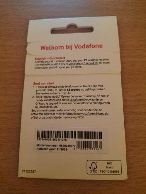 06 290 290 77 MOOI NUMMER VODAFONE PREPAID