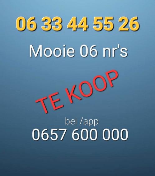 06 33 44 55 26. 150,- En meer mooie 06 nummers...