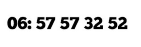 06 57 57 32 52 - Mooi Makkelijk Nummer Lebara --- WT