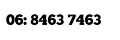 06 8463 7463 - Mooi Makkelijk Nummer Lyca --- QM