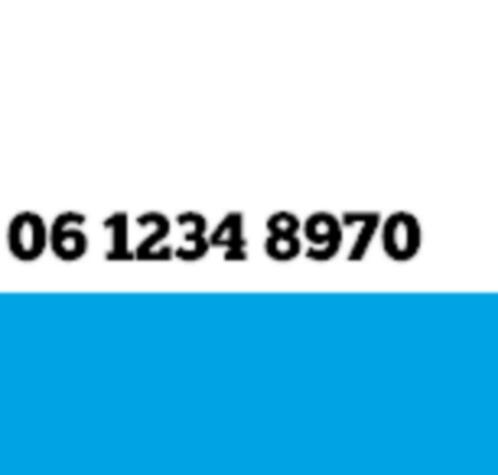 0612348970 - Lebara Prepaid  GRATIS Verzending wl