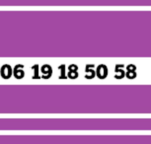 0619185058 - Prepaid Simkaart - GRATIS Verzending wj