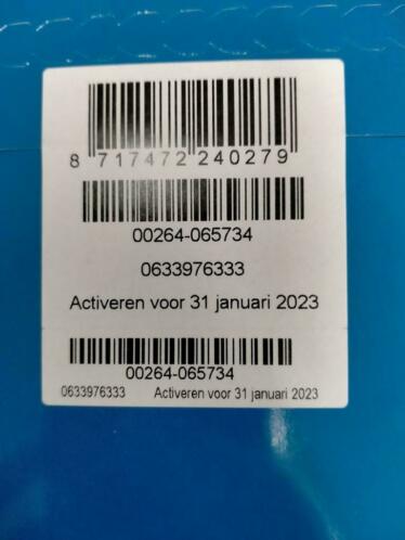 0633-97-6333 Unieke Mooie LEBARA SIMKAART