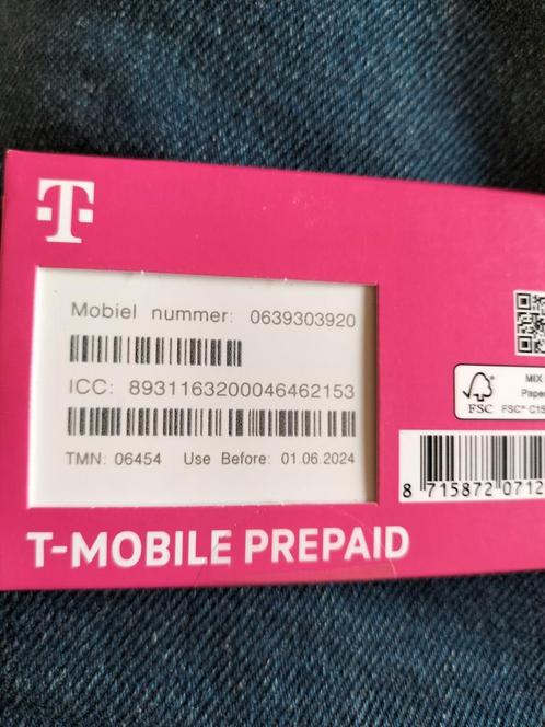 0639303920 Top Makkelijk nummer T-Mobile prepaid simkaart
