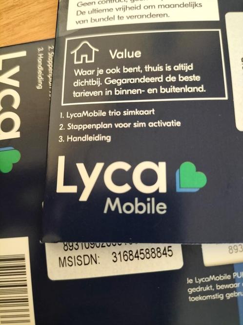 0684588845 Top Makkelijk nummer Lyca prepaid simkaart