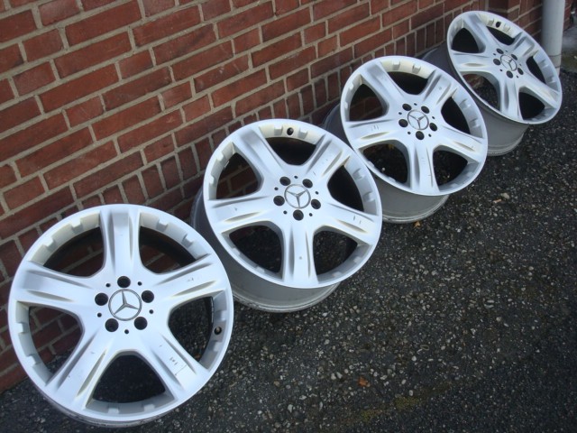 19'' Inch Originele Mercedes Velgen Steek 5x112