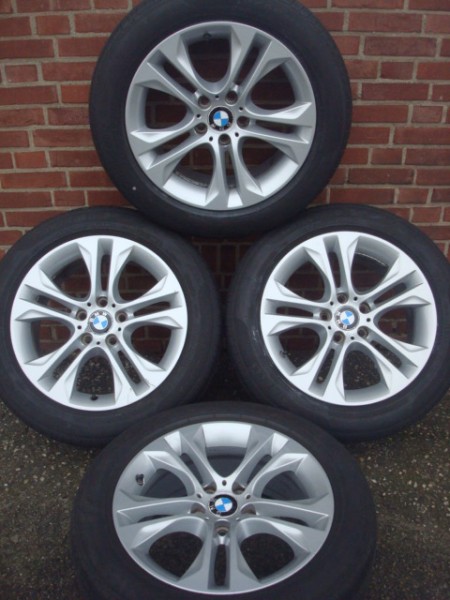 18” Orginele BMW Styling 605 Velgen met Banden Steek 5x120