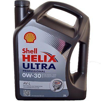 0W30 AV-L Shell Helix Ultra Proffessional 5L - Longlife 5W30