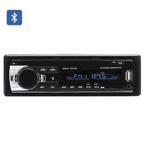 1 DIN Bluetooth Auto radio - 4x 60W Speaker Ondersteuning, 