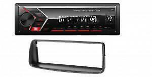 1-din bluetooth autoradio Peugeot 206