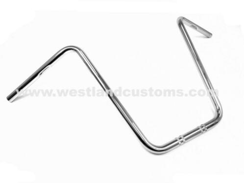 1 inch (25,4mm) Stuur Ape Hanger 44cm Chroom voor Harley-Dav