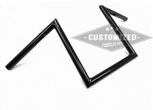 1 inch (25,4mm) Stuur Square 30cm Zwart voor Harley-Davidson