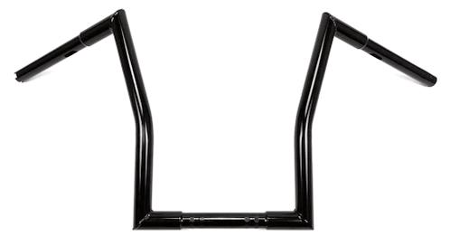 1 Inch Universeel Stuur Square Fat Ape Hanger 15 Inch Zwart