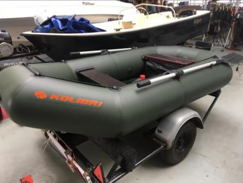 1 malig Kolibri 2.80m rubberboot , splinternieuw