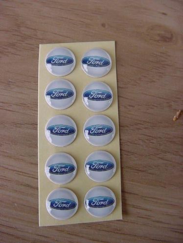 10 Ford Stickertjes 10 MM