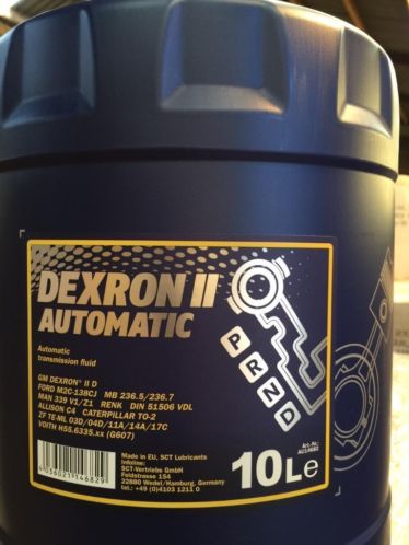 10 Liter Dexron II ATF Automatic Prijs Slechts  23,06 Excl.
