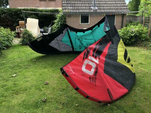 10 m Best TS kite 2014 en red bar V6 52 cm