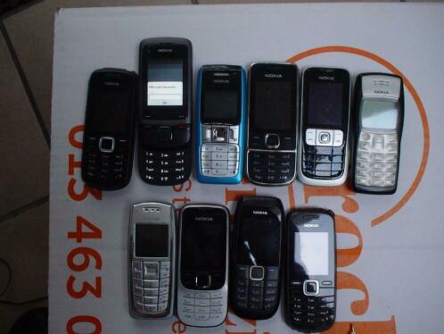 10 Nokia telefoons