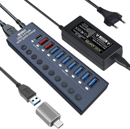 10-Port USB 30 Hub met Quick Charge  VR Randapparatuur  Ov