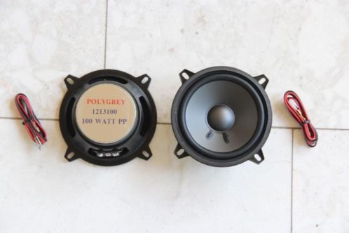100 watt speakerset  bas-woofer
