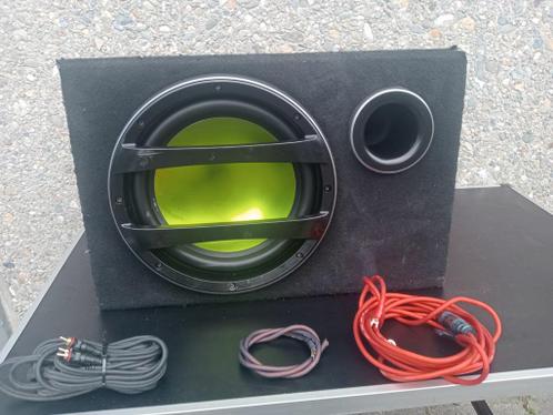 1000 watt Fusion actieve subwoofer versterker kabelset