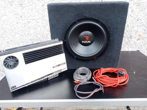 1000watt Subwoofer kabelset versterker 500rms compleet setje