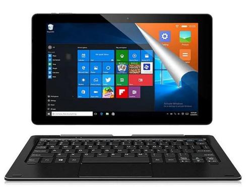 10.1 inch Windows tablet met touchscreen en toetsenbord