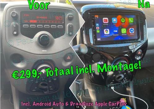 108 Aygo C1 CarPlay Apple Navigatie Android Auto 107 208 c3