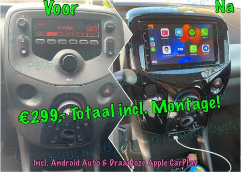 108 Aygo C1  CarPlay Apple Navigatie Android Auto 107 Navi
