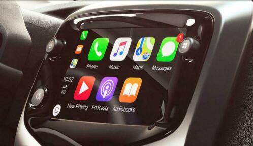 108 Aygo C1  CarPlay Apple Navigatie Radio Bluetooth