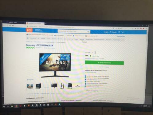 1080p Samsung Qled 144hz 1ms Gaming Monitor 27