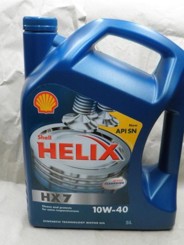 10W40 Shell Helix 5L can