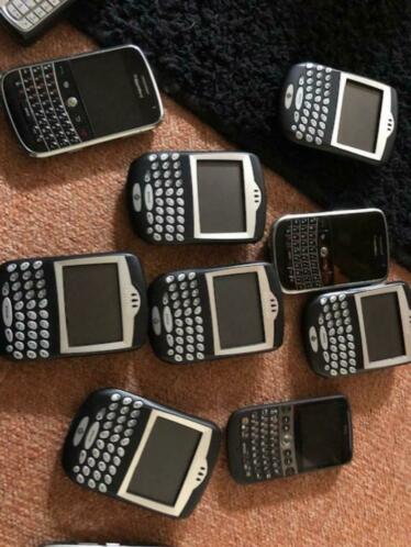 10x blackberry en 20 Nokia in goede staat, zonder voeding