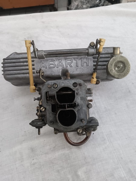 Carburetor Weber and head cover Autobianchi A112 Abarth