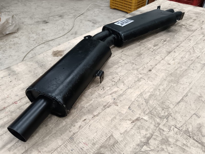 Central exhaust silencer Maserati Ghibli S1