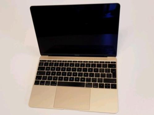 12 inch macbook goud 512 GB ssd en 8 GB RAM