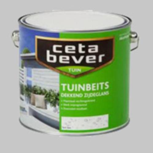 12 Liter - Cetabever Tuinbeits Zijdeglans Ivoorwit (743)