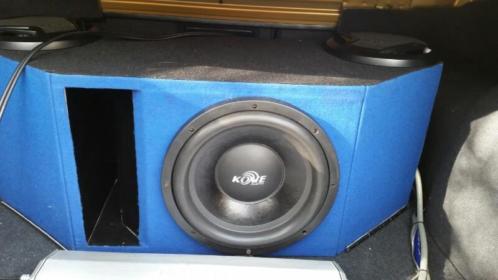 12034 kove ( x12 dvc )subwoofer in 3 delige kist