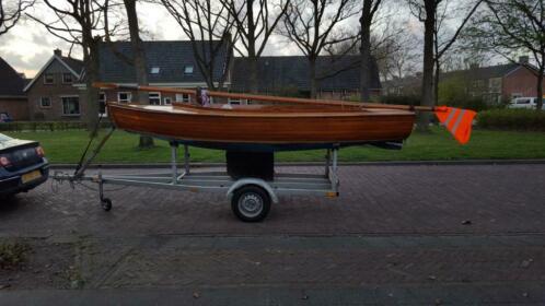 12m2 BM039er Hendrik Bulthuis bootje Origineel hout. Zeldzaam