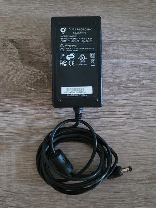 12v 2a Laptop adapter Dura Micro Inc DM5133 oplader