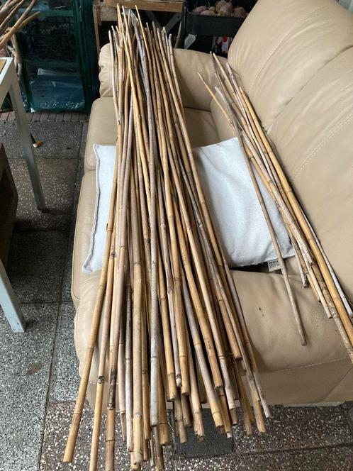 130 bamboe stokken