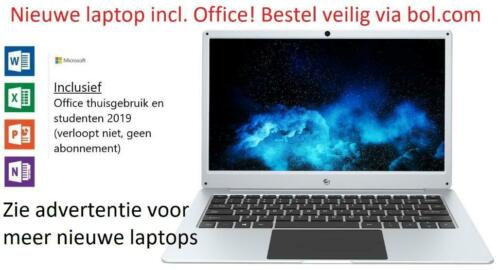 13.3 inch laptop FULL HD INCL. Office bestel via bol. com