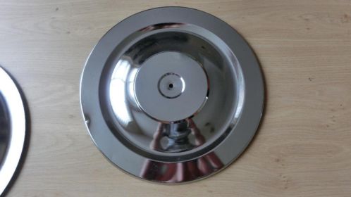14 inch luchtfilter chrome top plate.