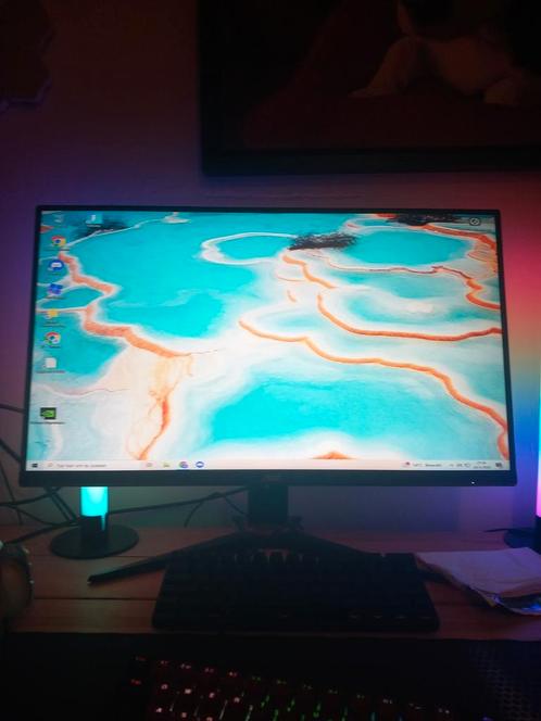 144hz monitor 1 ms reactie tijd 27 inch hoogte verstelbaar