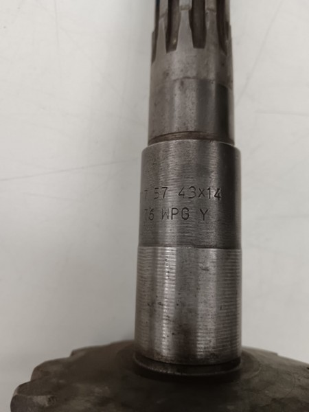 Crown wheel and pinion 14x43 for Maserati 