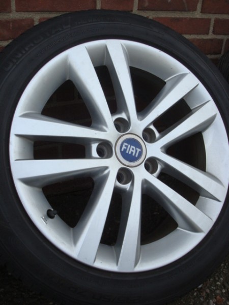 17''Originele Fiat Velgen en Banden Steek 5x110